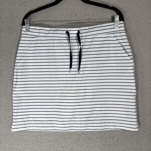 Chicos Zenergy Womens Size 0.5 (6) Skirt Skort Tennis Core Coastal Nautical Prep